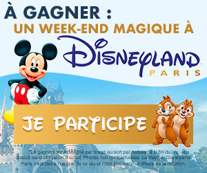 Gagnez un séjour à Disneyland Paris en famille. Jeu-concours gratuit