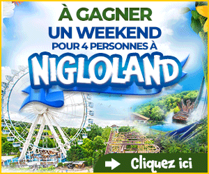Jeu-concours gratuit : Gagnez un week-end à Nigloland pour 4 personnes